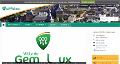 Desktop Screenshot of gembloux.be